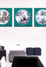 Tranh Treo Tường Núi Tuyết 40×40