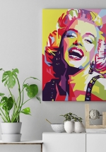 Tranh Treo Tường Phong Cách Pop Art Marilyn Monroe