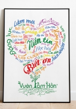 Tranh Treo Tường Vườn Tâm Hồn