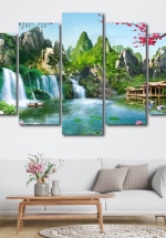 Tranh Treo Tường Sơn Thủy Hữu Tình 10