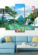 Tranh Treo Tường Sơn Thủy Hữu Tình 11