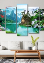 Tranh Treo Tường Sơn Thủy Hữu Tình 12