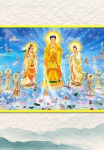 Tranh Treo Tường Tây Phương Tiếp Dẫn (40×60 cm)