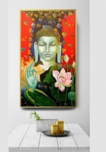 Tranh Treo Tường Thanh Tịnh (40×70 cm)