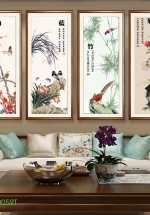 Tranh Treo Tường Tứ Quý 5