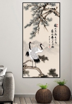Tranh Treo Tường Tùng Hạc Diên Niên