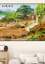 Tranh Treo Tường Vinh Quy Bái Tổ 3