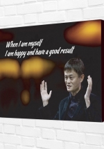 Tranh Treo Tường When I Am Myself, I Am Happy And Have A Good Result