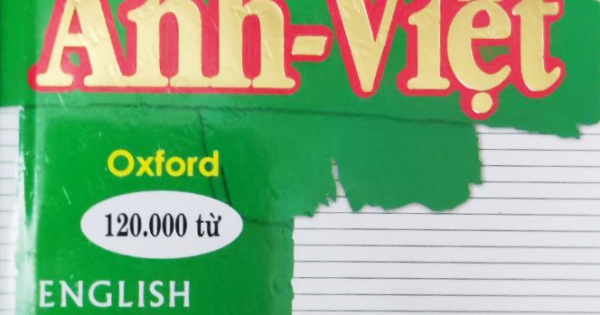 Từ Điển Anh – Việt 120.000 Từ (Bìa Mềm)