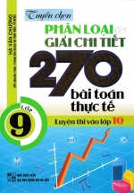 Tuyển Chọn Phân Loại Và Giải Chi Tiết 270 Bài Toán Thực Tế Lớp 9 – Luyện Thi Vào Lớp 10