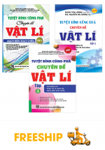 Combo Tuyệt Đỉnh Công Phá Chuyên Đề Vật Lí – Trọn Bộ 3 Cuốn