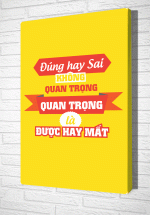 Tranh Treo Tường Đúng Hay Sai Không Quan Trọng, Quan Trọng Là Được Hay Mất – TVP338