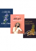 Combo Sách Của Vãn Tình: Bạn Đắt Giá Bao Nhiêu? (Bìa Hồng) + Càng Bình Tĩnh, Càng Hạnh Phúc + Khí Chất Bao Nhiêu, Hạnh Phúc Bấy Nhiêu (Bộ 3 Cuốn)