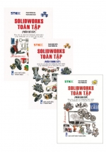 Combo Solidworks Toàn Tập (Phần Sơ Cấp) + SolidWorks Toàn Tập (Phần Trung Cấp) + Solidworks Toàn Tập (Phần Cao Cấp) – Dùng Cho Các Phiên Bản Solidworks 2022 – 2021 (Bộ 3 Cuốn)