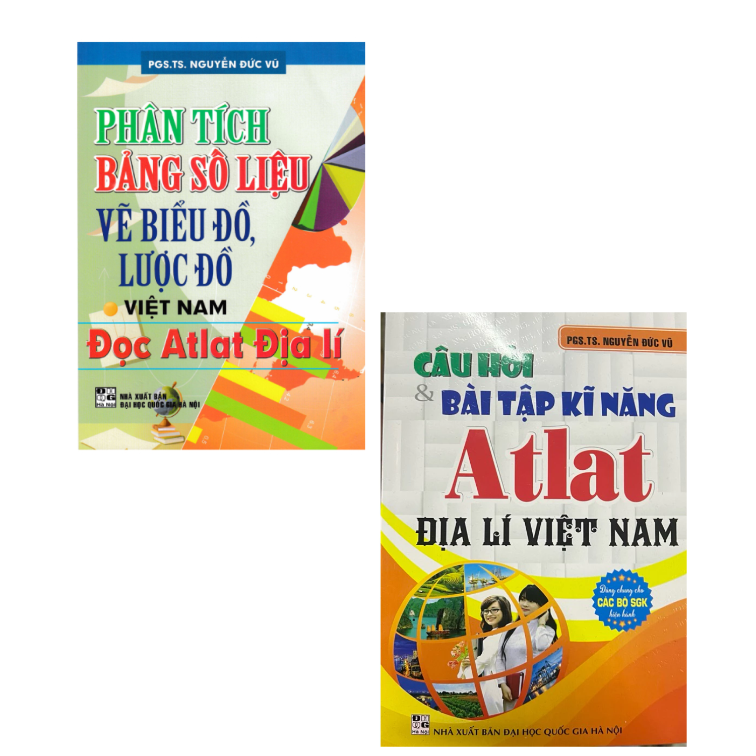 Combo Phân Tích Bảng Số Liệu Vẽ Biểu Đồ, Lược Đồ Việt Nam – Đọc Atlat Địa Lí + Câu Hỏi Và Bài Tập Kĩ Năng Atlat Địa Lí Việt Nam (Bộ 2 Cuốn)