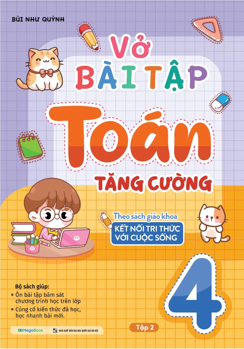 Vở Bài Tập Toán Tăng Cường 4 – Tập 2 (Theo Sách Giáo Khoa Kết Nối Tri Thức Với Cuộc Sống)
