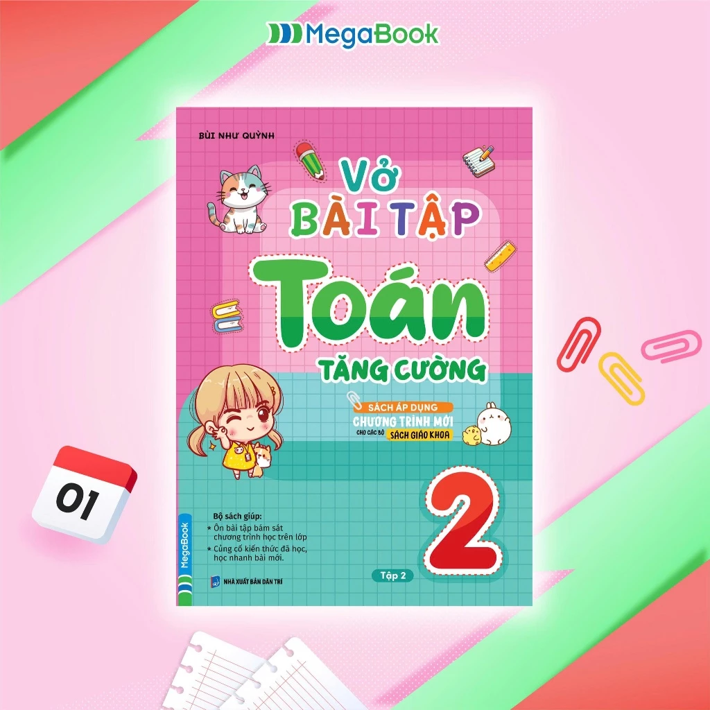 Vở Bài Tập Toán Tăng Cường Lớp 2 Tập 2