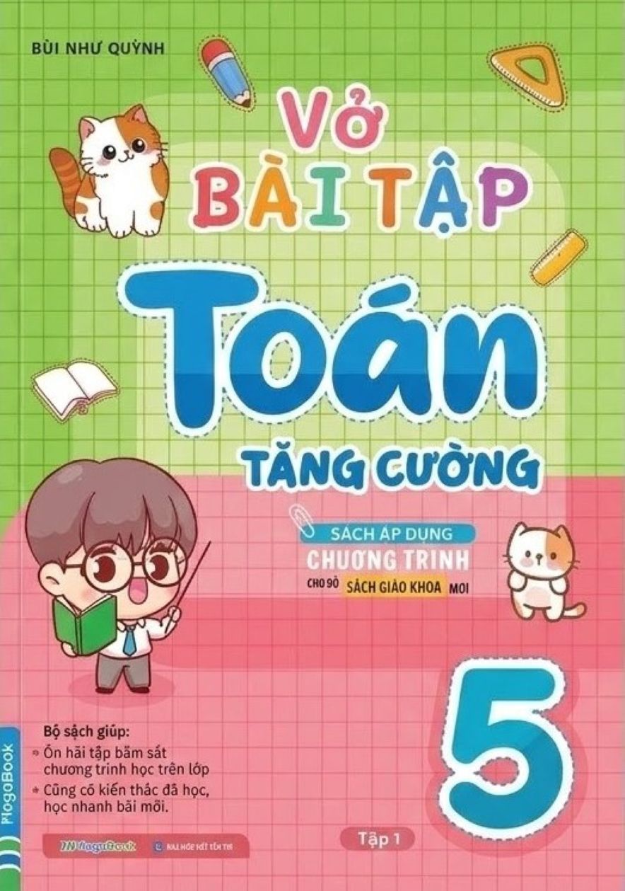 Vở Bài Tập Toán Tăng Cường Lớp 5 Tập 1