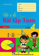 Vở Ô Li Bài Tập Toán Lớp 4 – Quyển 2 (Theo Chương Trình Giảm Tải Của Bộ GD&ĐT)