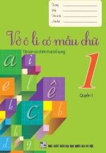 Vở Ô Li Có Mẫu Chữ 1 Quyển 1