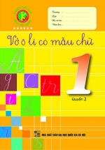 Vở Ô Li Có Mẫu Chữ 1 Quyển 2