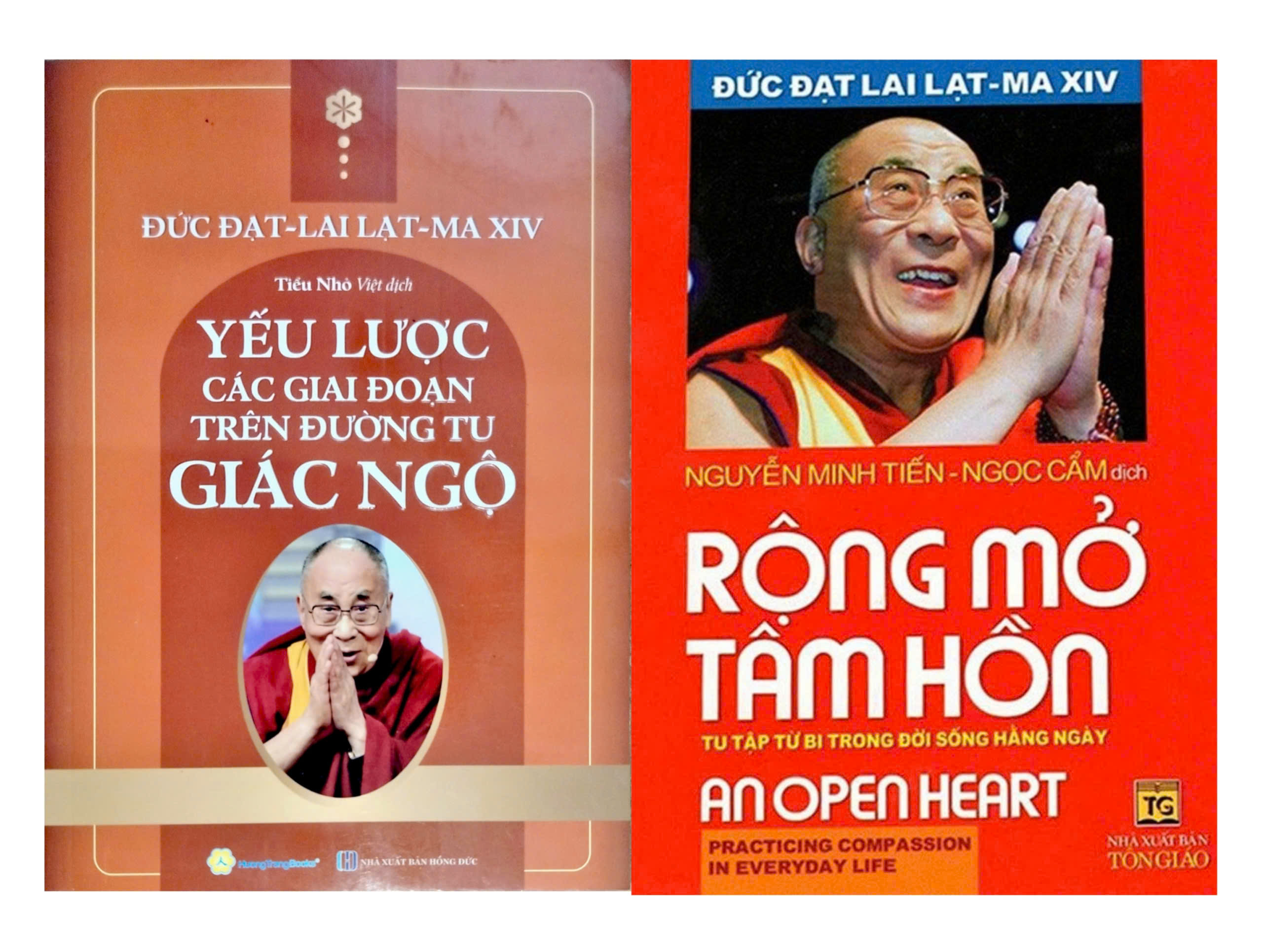 Combo Rộng Mở Tâm Hồn + Yếu Lược Các Giai Đoạn Trên Đường Tu Giác Ngộ (Bộ 2 Cuốn)
