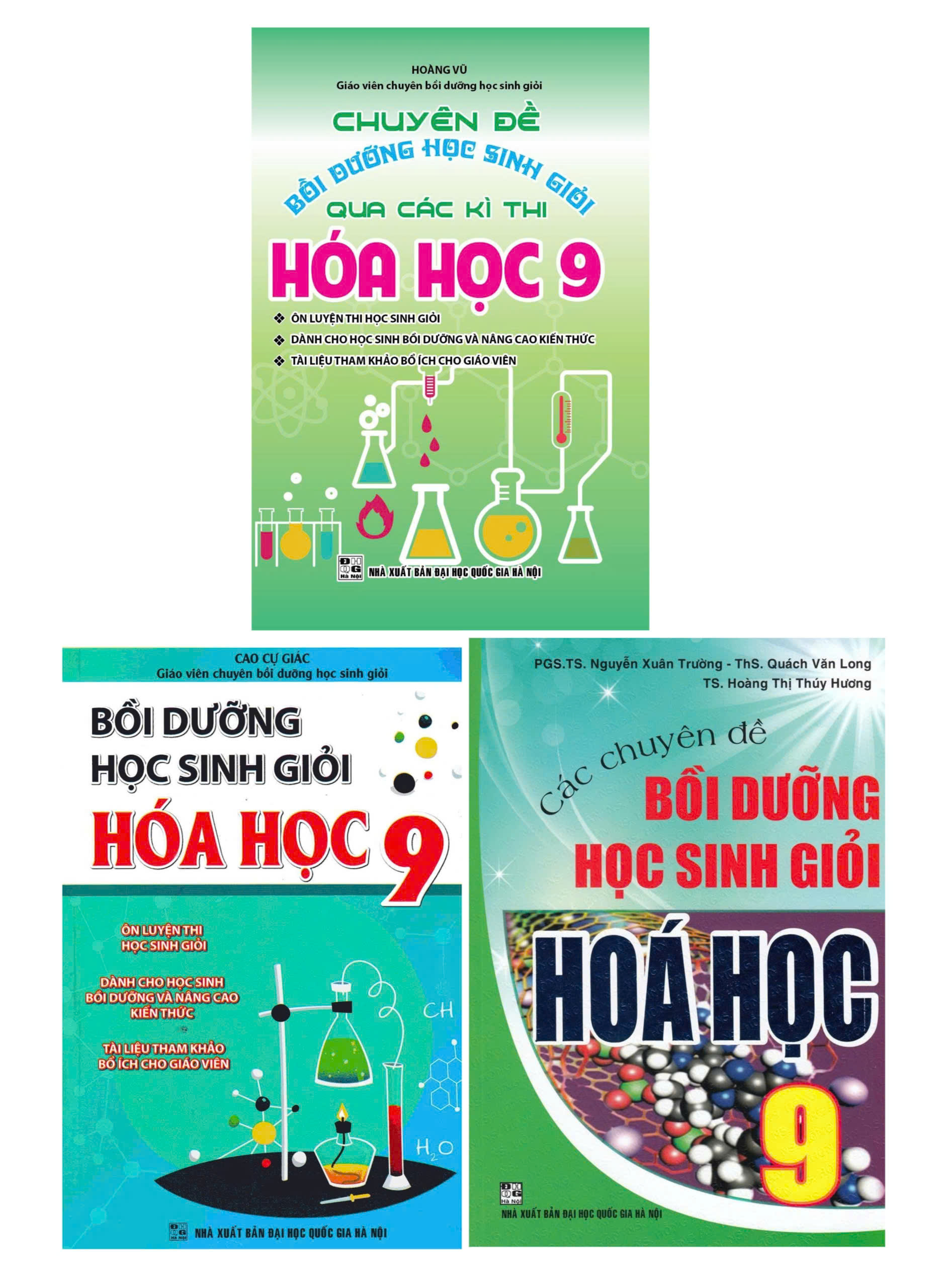 Combo Bồi Dưỡng Học Sinh Giỏi Hóa Học 9 (Bộ 3 Cuốn)