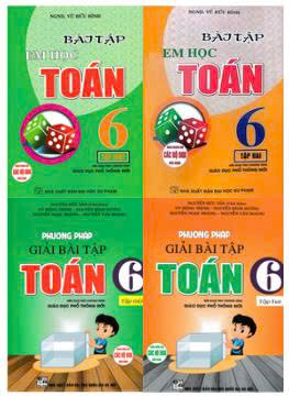 Combo Phương Pháp Giải Bài Tập Toán 6 + Bài Tập Em Học Toán Lớp 6 – Theo Chương Trình Giáo Dục Phổ Thông Mới (Bộ 4 Cuốn)