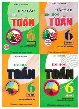 Combo Em Học Toán Lớp 6 + Bài Tập – Theo Chương Trình Giáo Dục Phổ Thông Mới (Bộ 4 Cuốn)